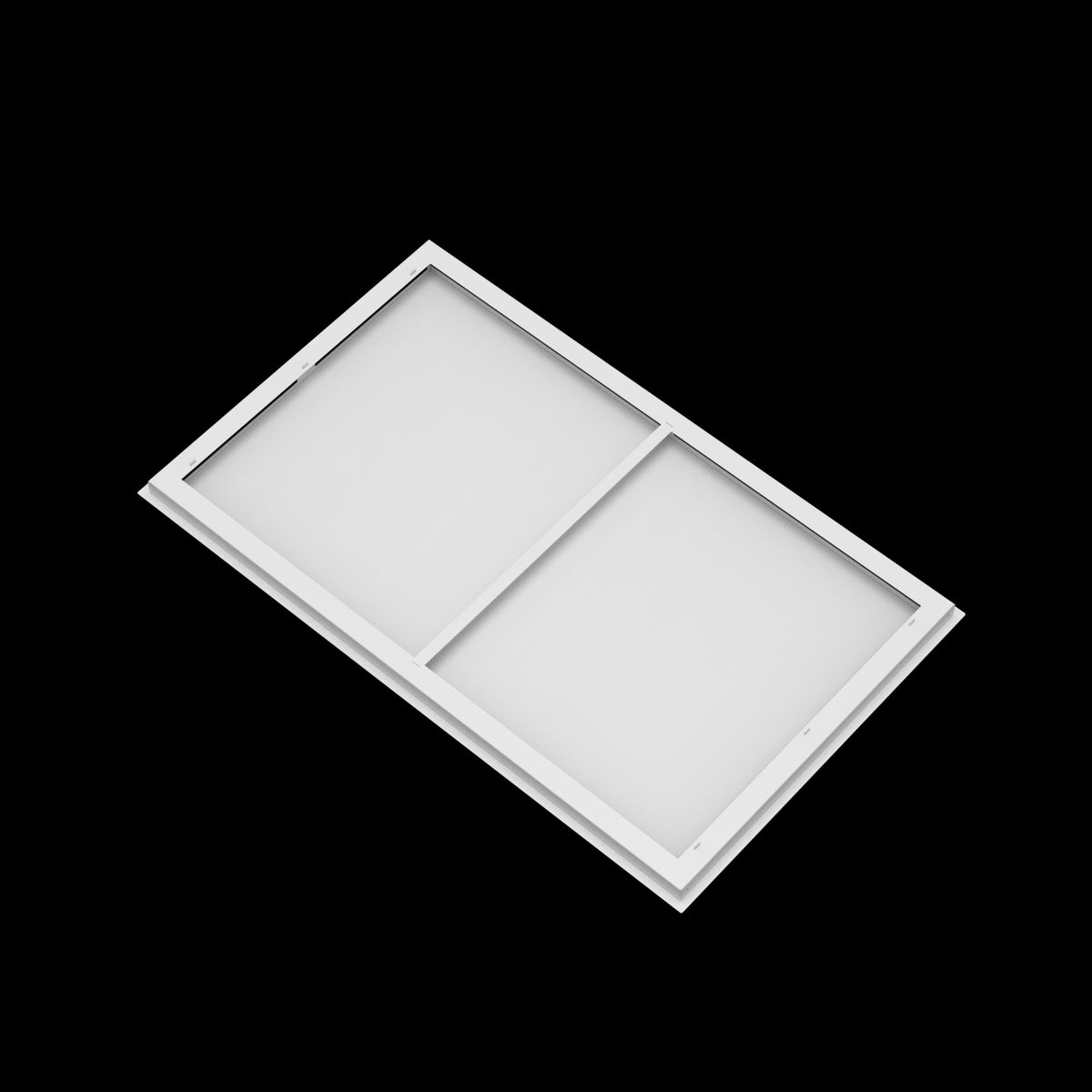 24x40 ceiling vent cover, back view