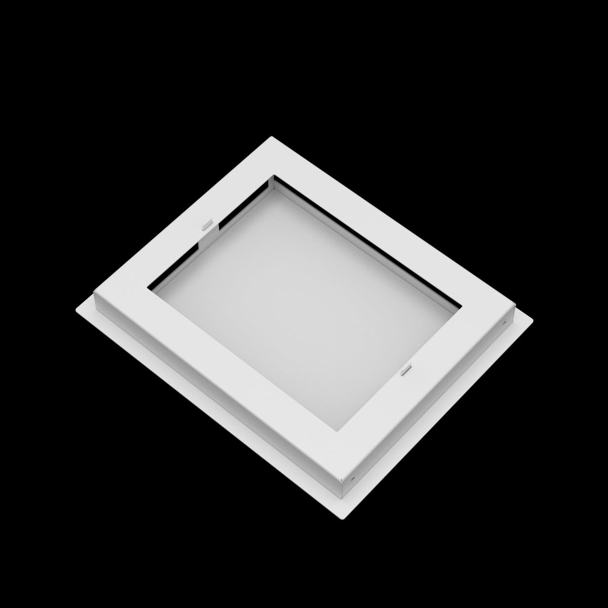 9x11 ceiling vent cover, back view