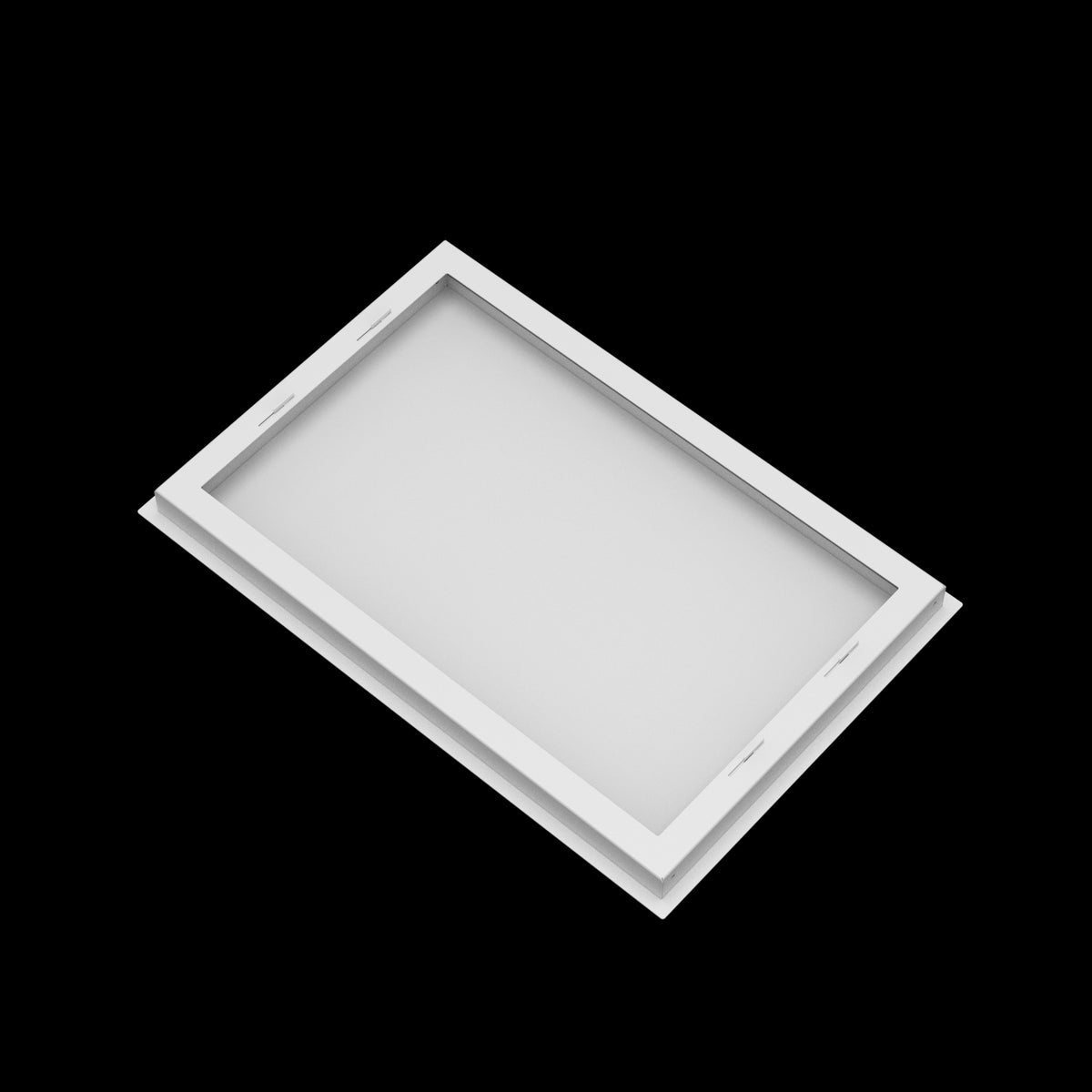 15x23 wall vent cover, back view