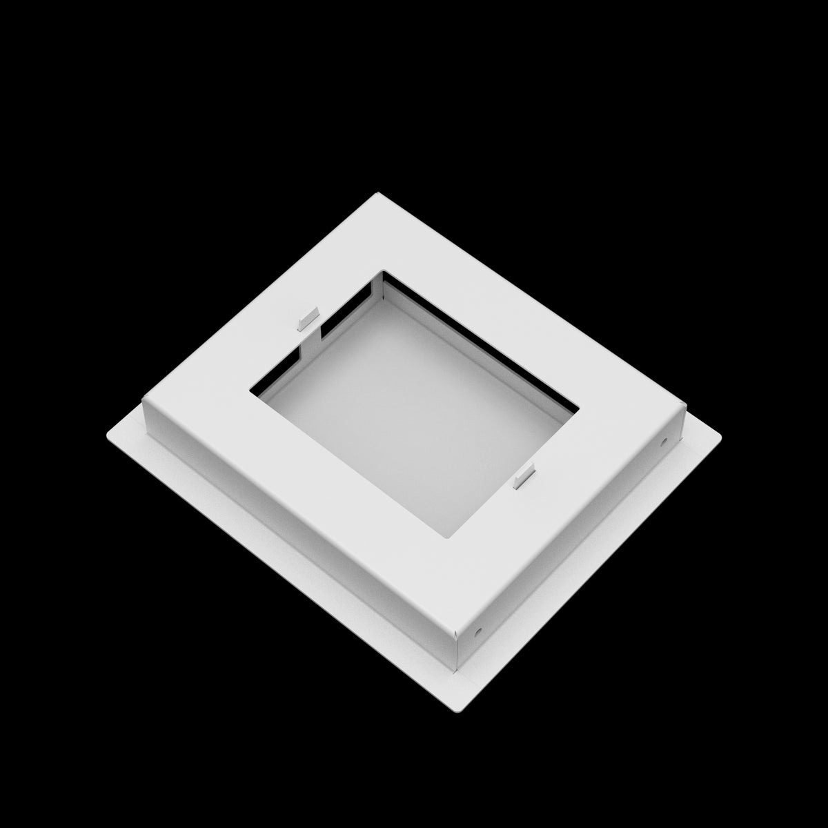 6x7 ceiling vent cover, back view
