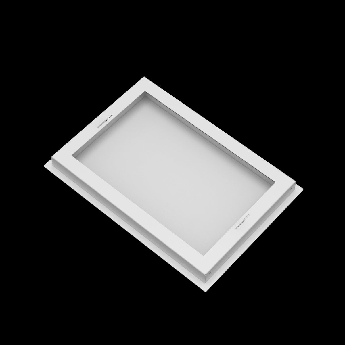 11x16 wall vent cover, back view