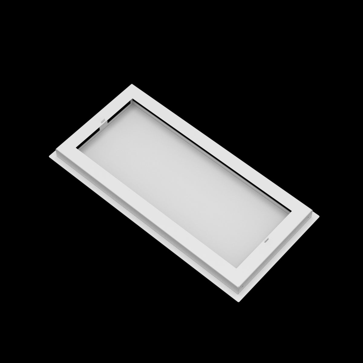 10x21 ceiling vent cover, back view