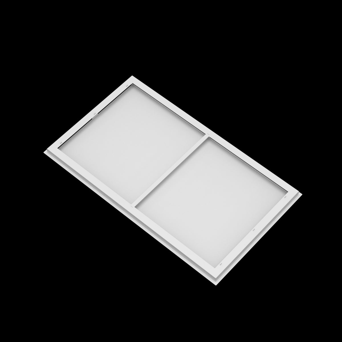 23x40 ceiling vent cover, back view