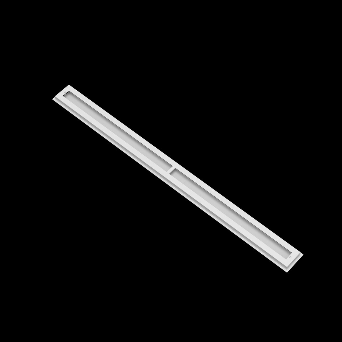 5x71 ceiling vent cover, back view