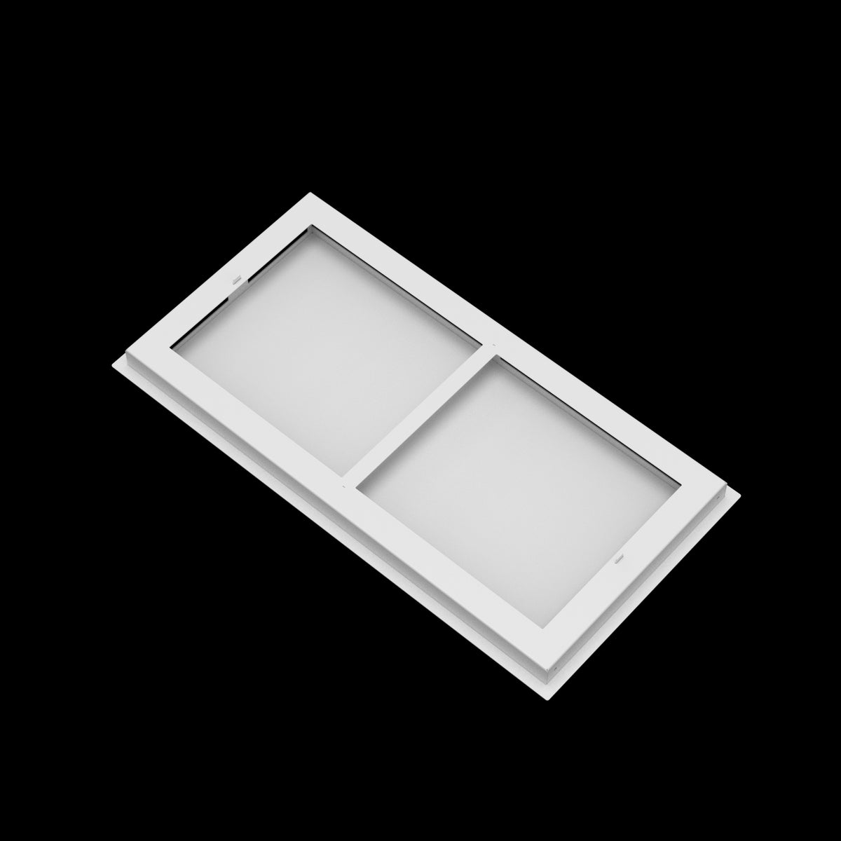 12x24 ceiling vent cover, back view
