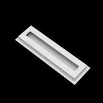 4x15 ceiling vent cover, back view