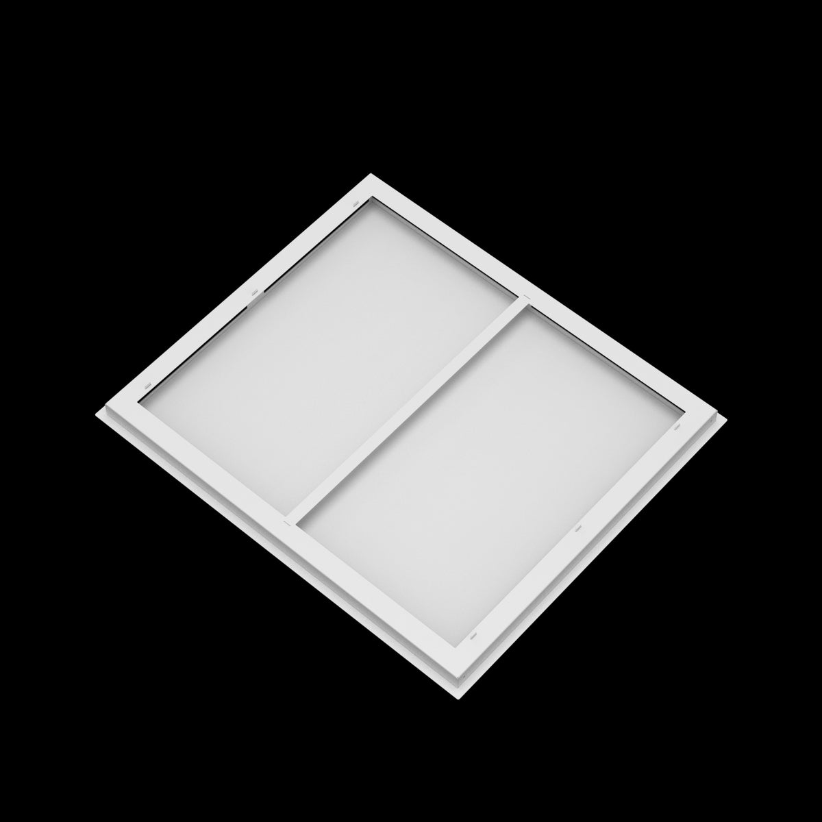24x28 ceiling vent cover, back view