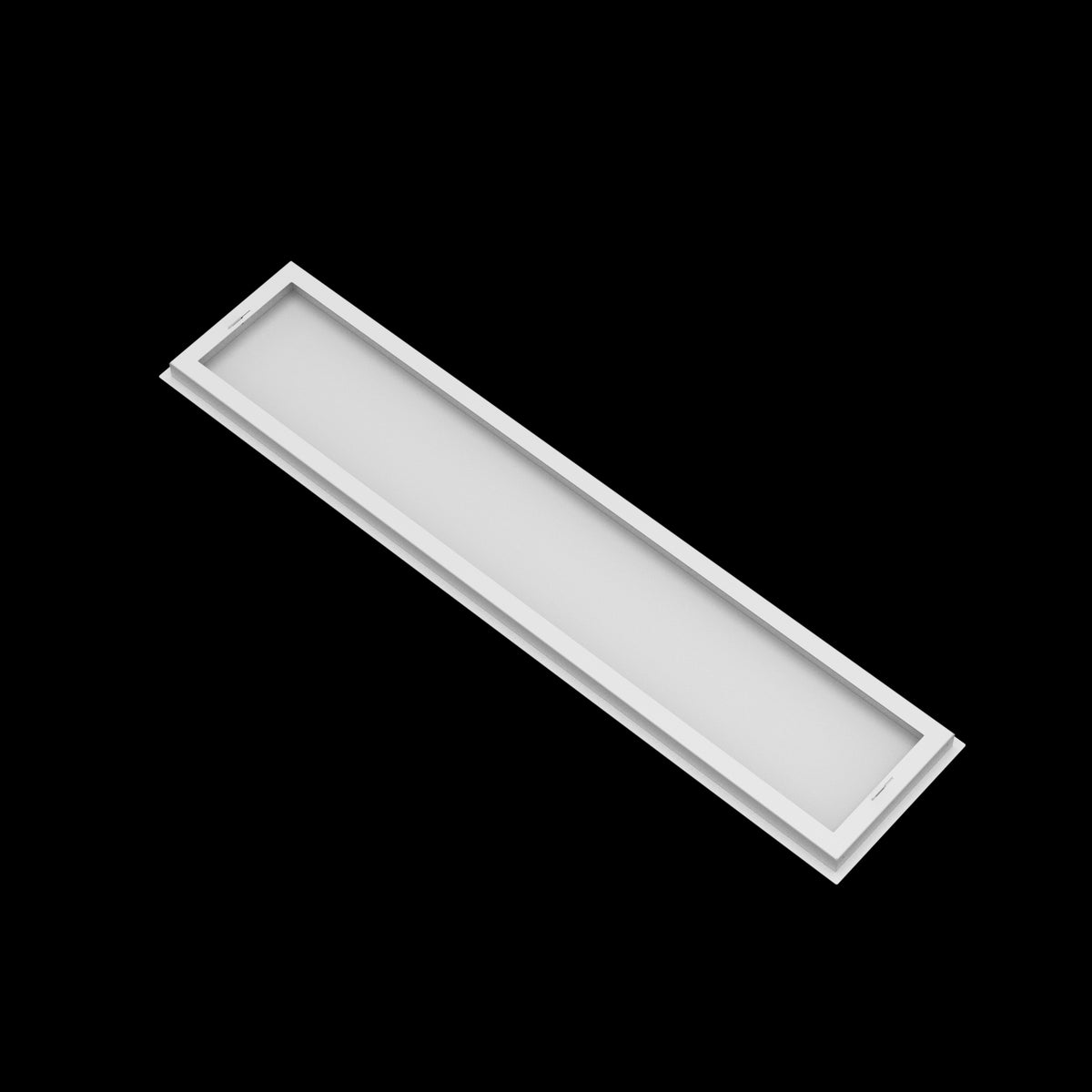 10x48 wall vent cover, back view