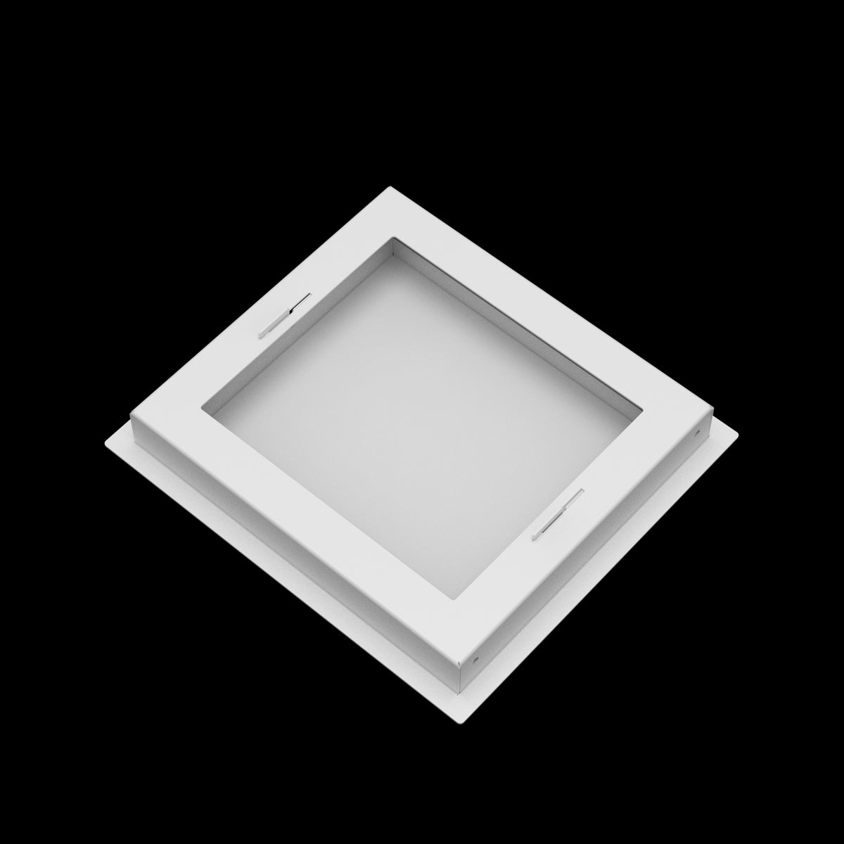 9x10 wall vent cover, back view