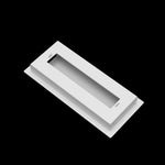 4x10 ceiling vent cover, back view