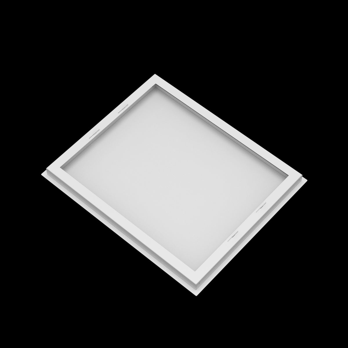 19x23 wall vent cover, back view