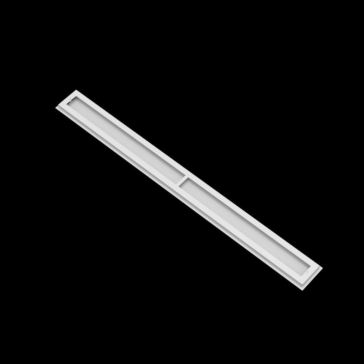6x70 ceiling vent cover, back view