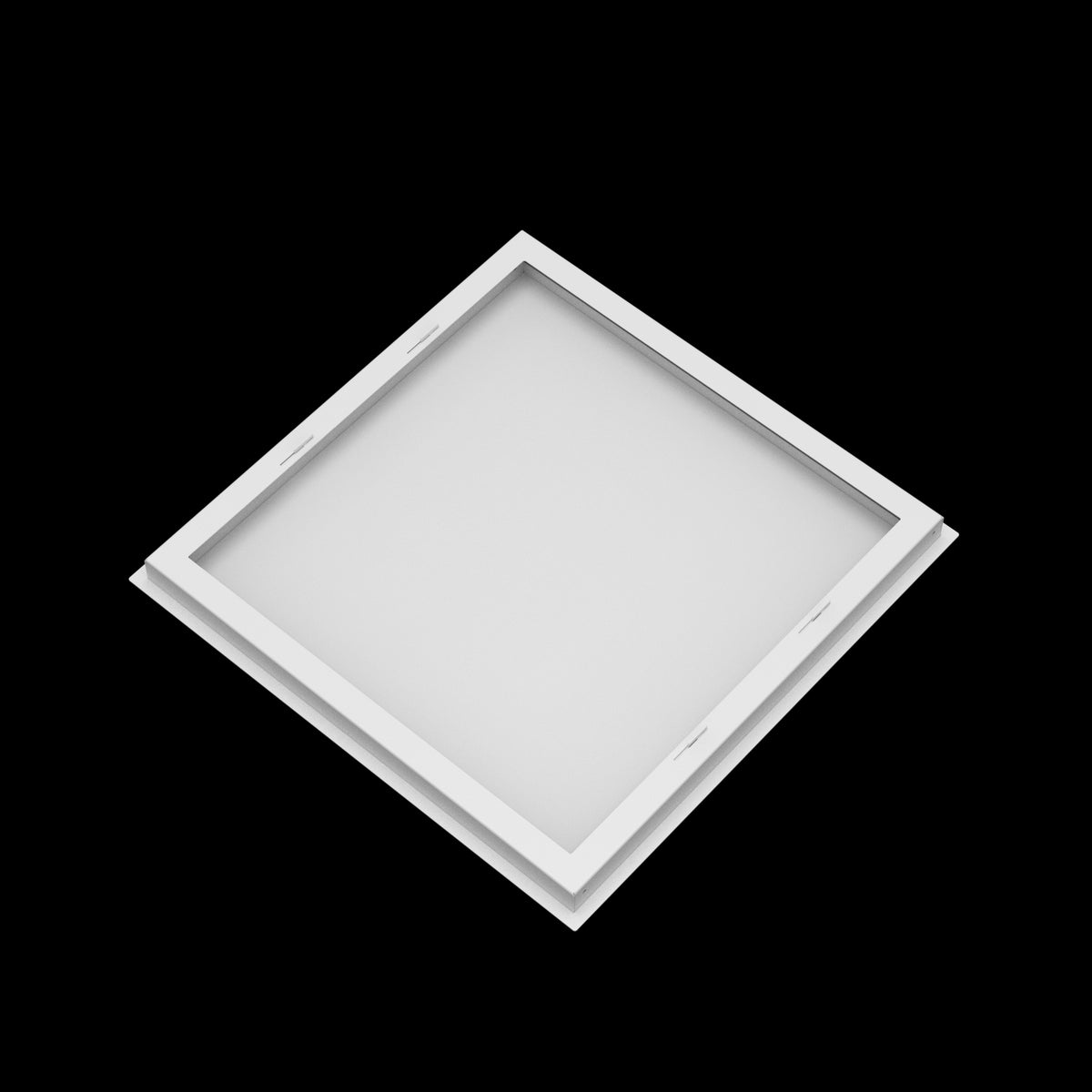 21x21 wall vent cover, back view