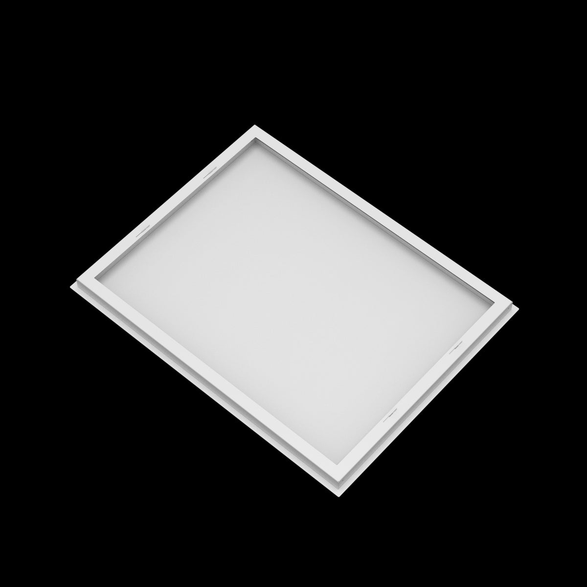 24x31 wall vent cover, back view