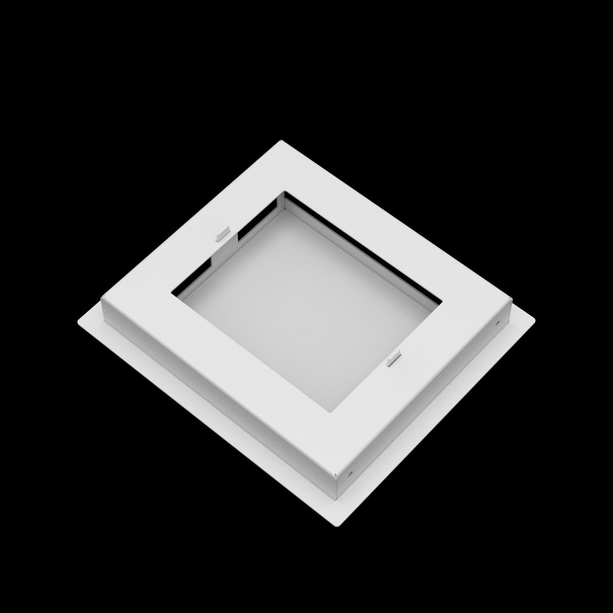 7x8 ceiling vent cover, back view