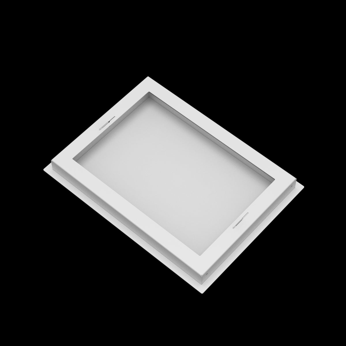 11x15 wall vent cover, back view