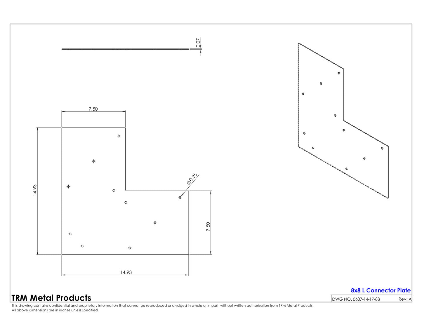 L - Connector Plates