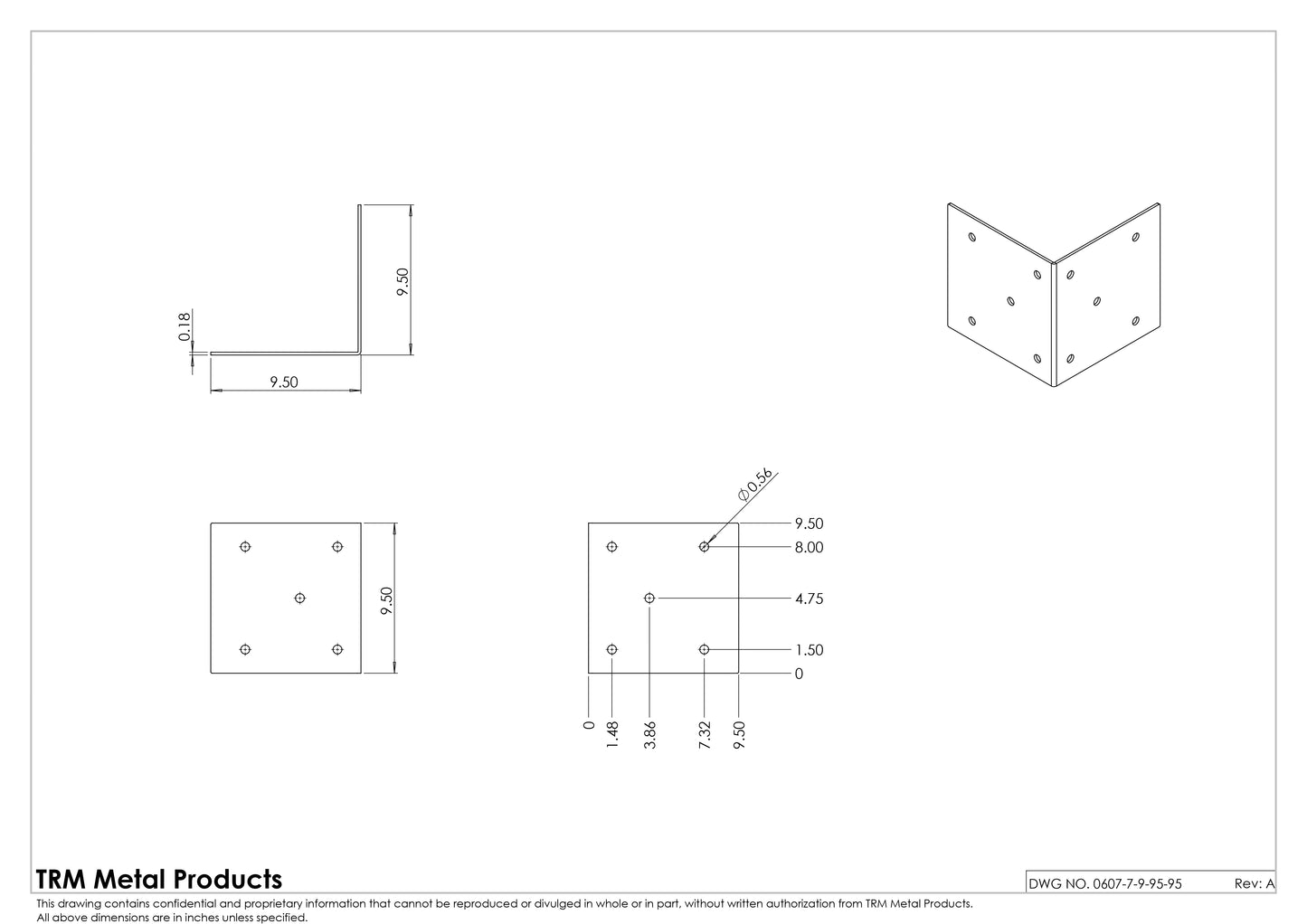 7G (0.18") - Inside Corner Angles (Anglelock)