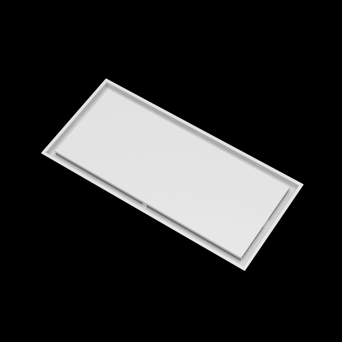 17x37 ceiling vent cover, angled view