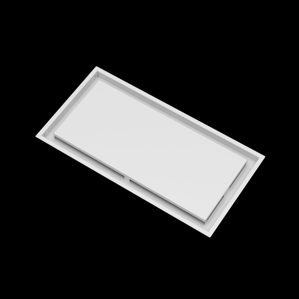 12x24 ceiling vent cover, angled view