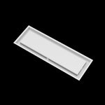 8x25 ceiling vent cover, angled view