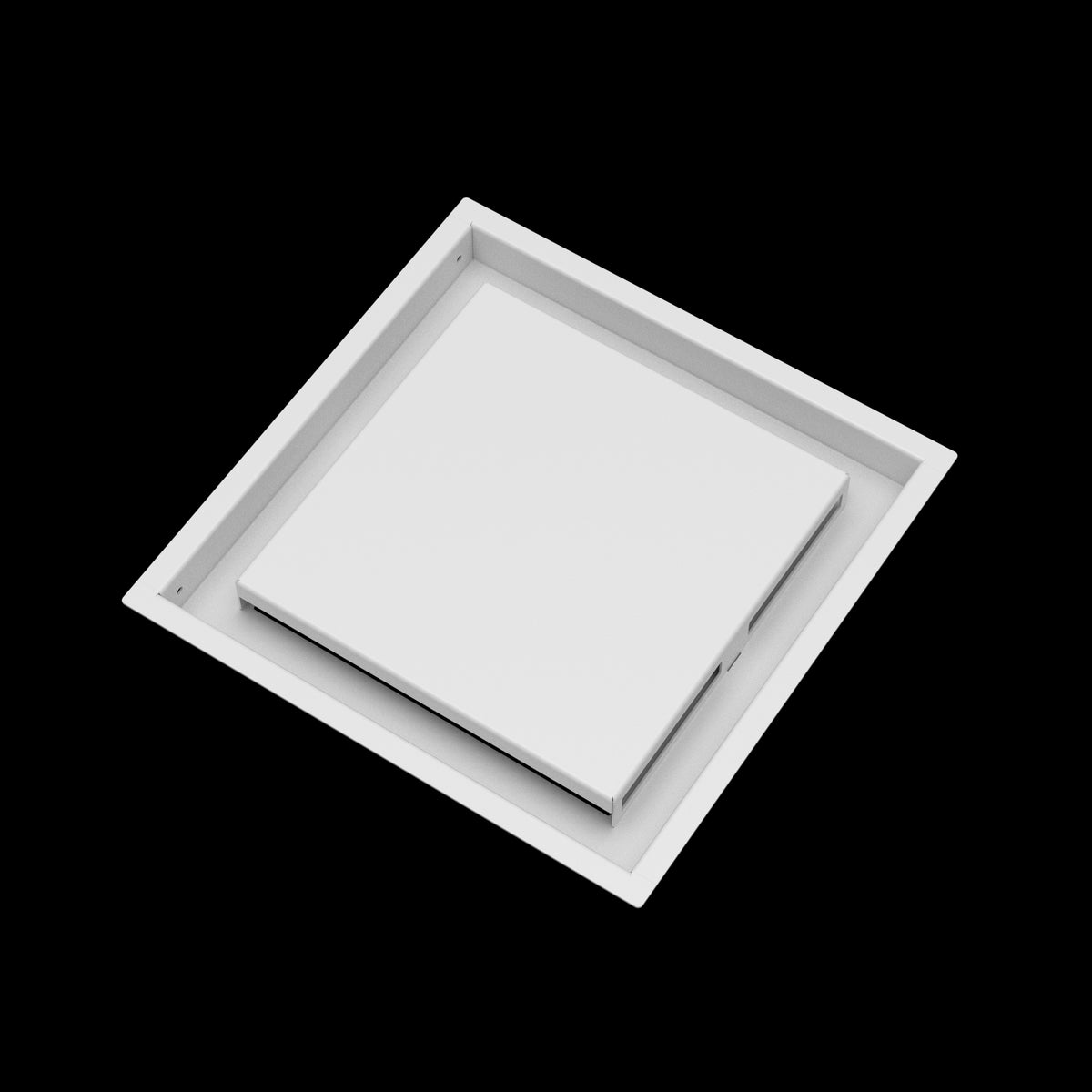 11x11 ceiling vent cover, angled view