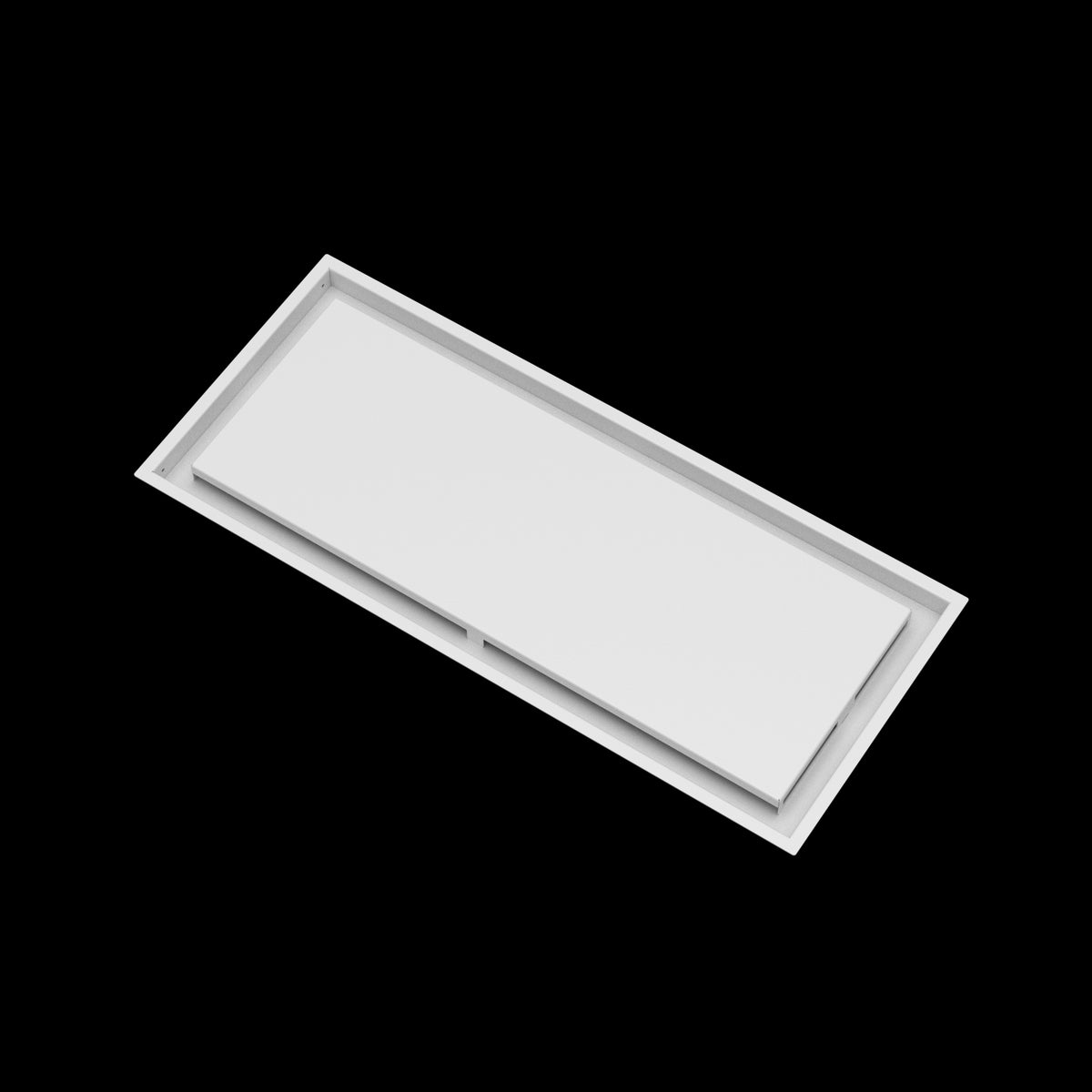 12x29 ceiling vent cover, angled view