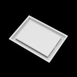 11x15 ceiling vent cover, angled view