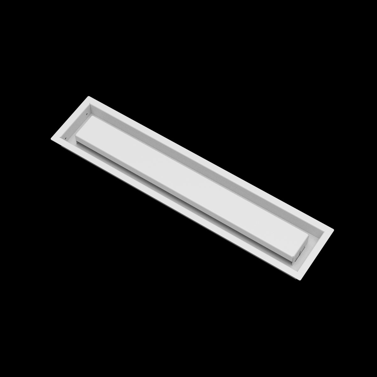 4x21 wall vent cover, angled view