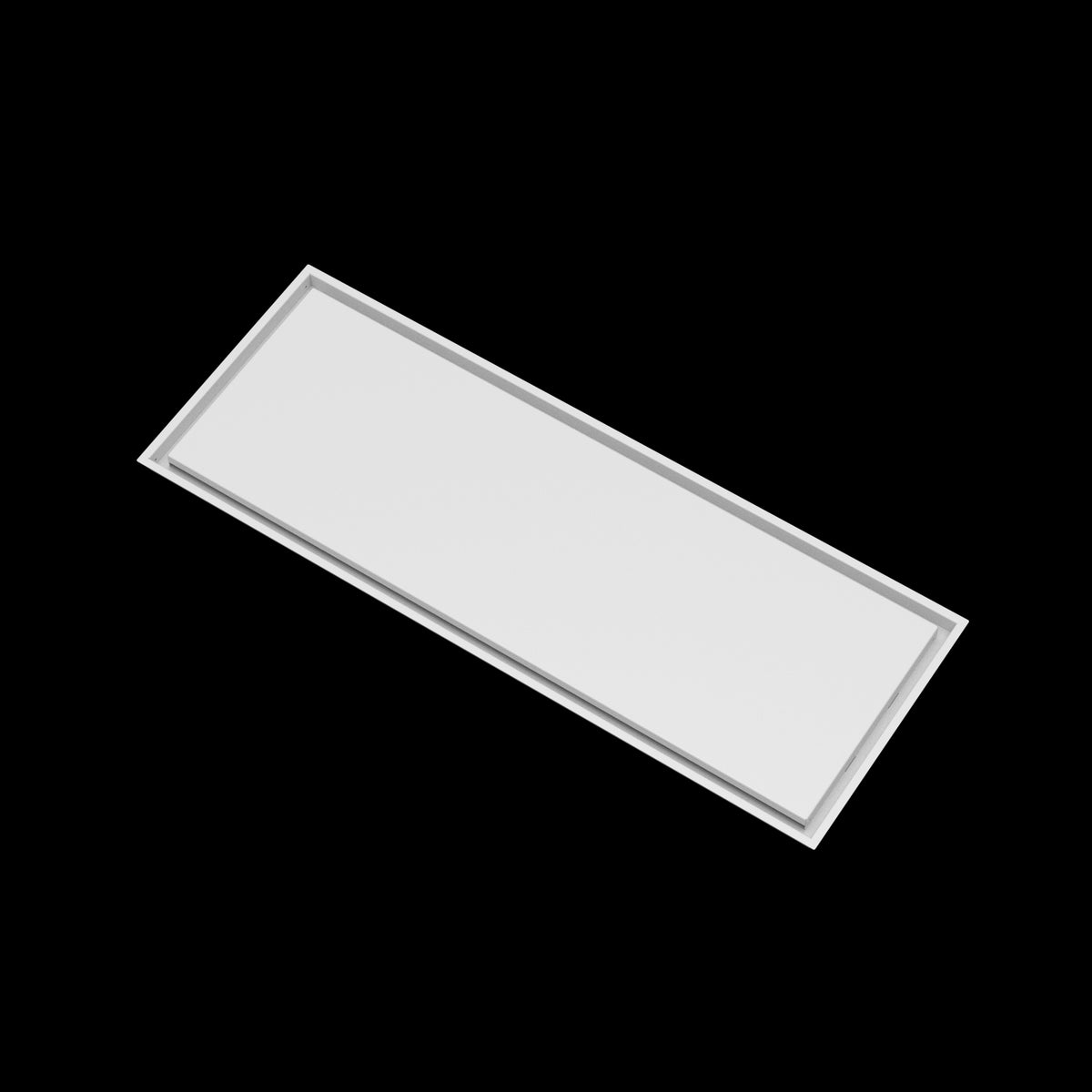 17x47 wall vent cover, angled view