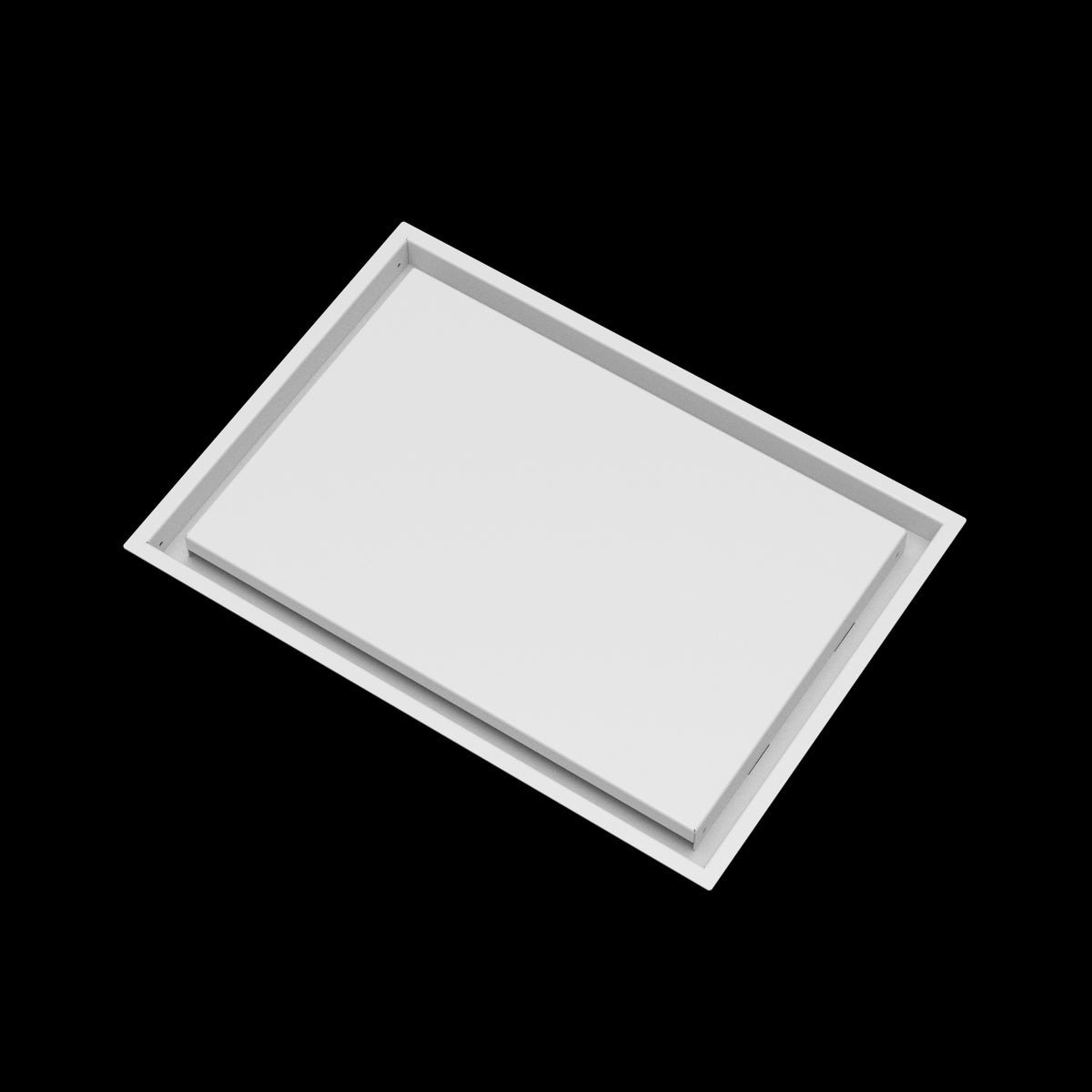 14x20 wall vent cover, angled view