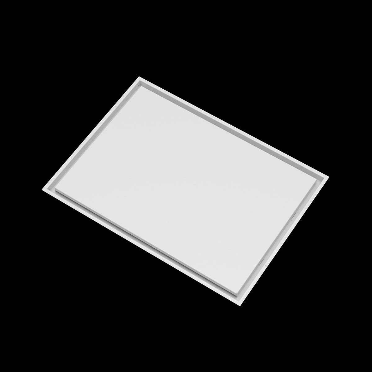 24x33 wall vent cover, angled view