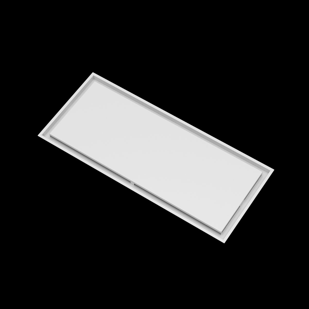 17x40 ceiling vent cover, angled view