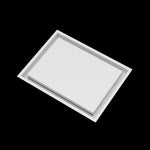 12x16 wall vent cover, angled view