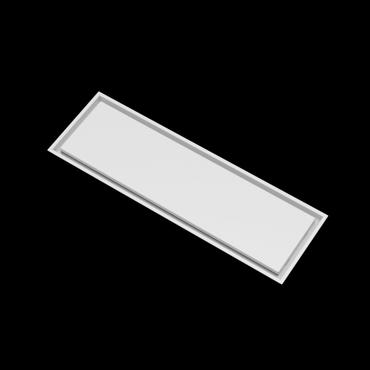 12x39 wall vent cover, angled view