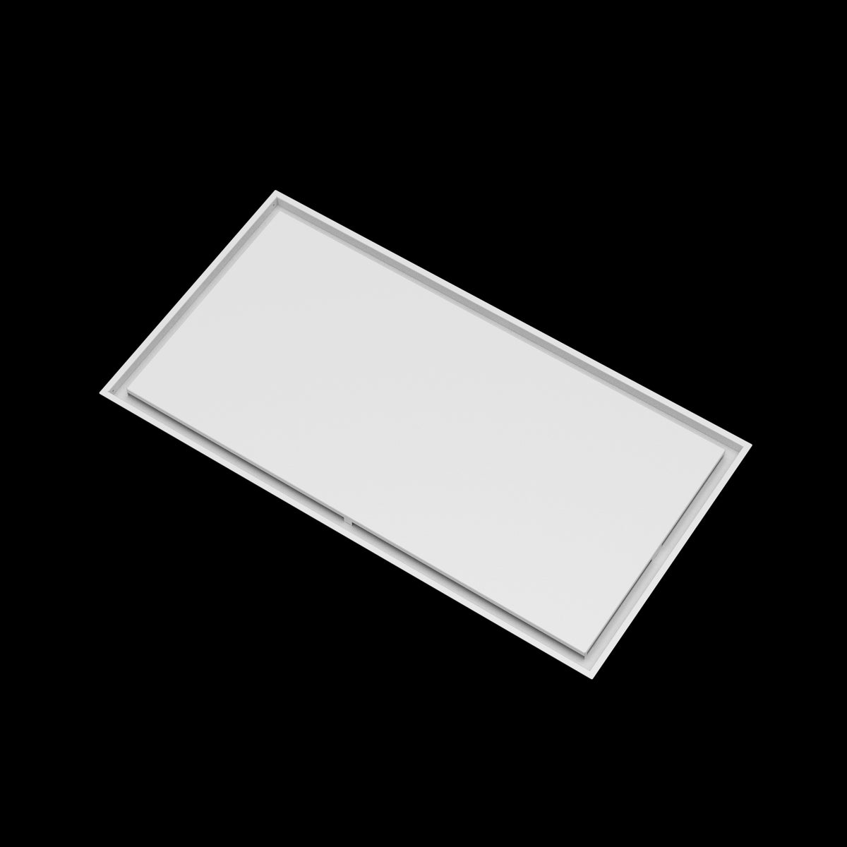 24x46 ceiling vent cover, angled view