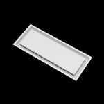 9x23 ceiling vent cover, angled view