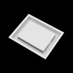 8x10 ceiling vent cover, angled view