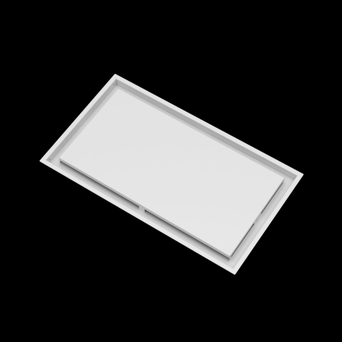 14x25 ceiling vent cover, angled view