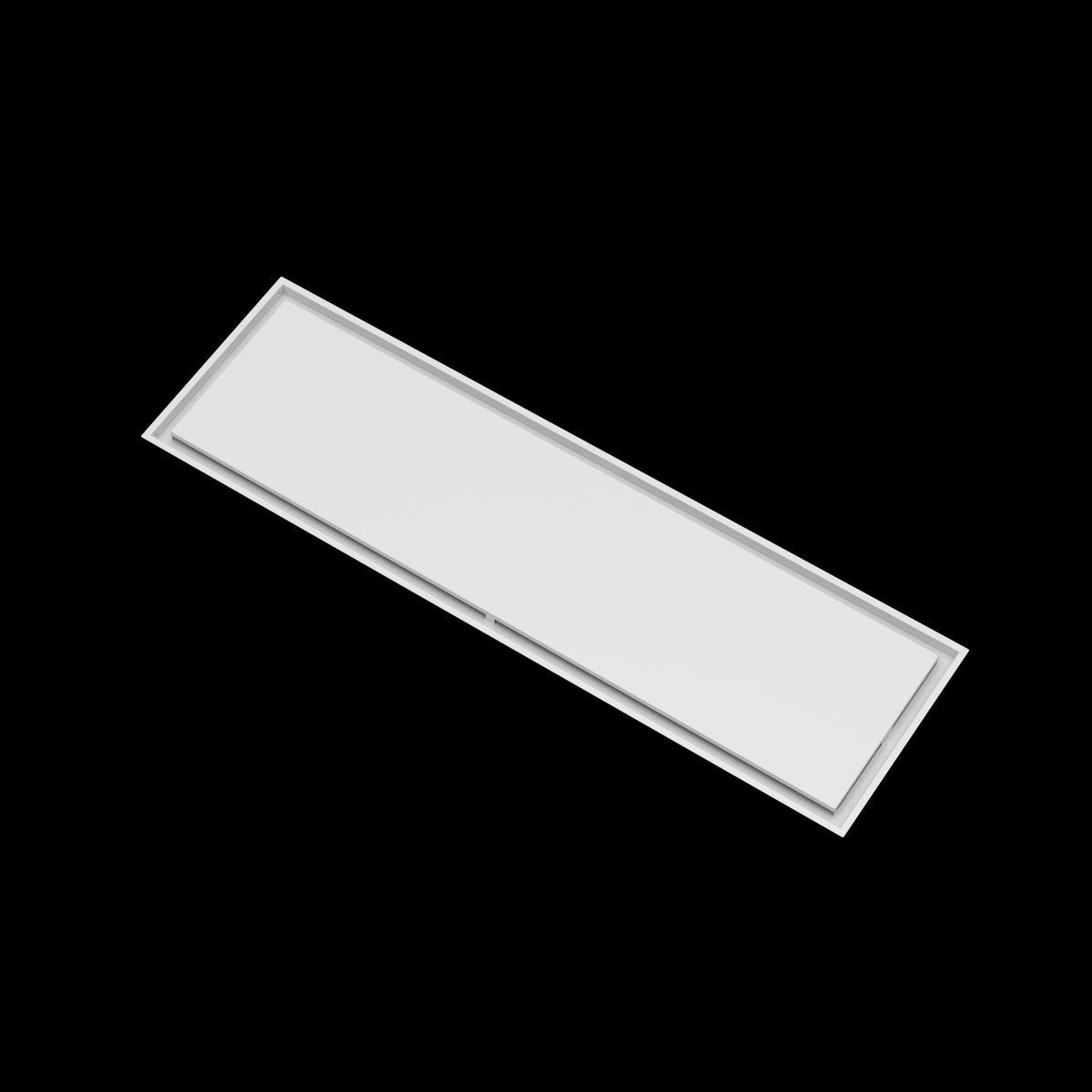 17x60 ceiling vent cover, angled view