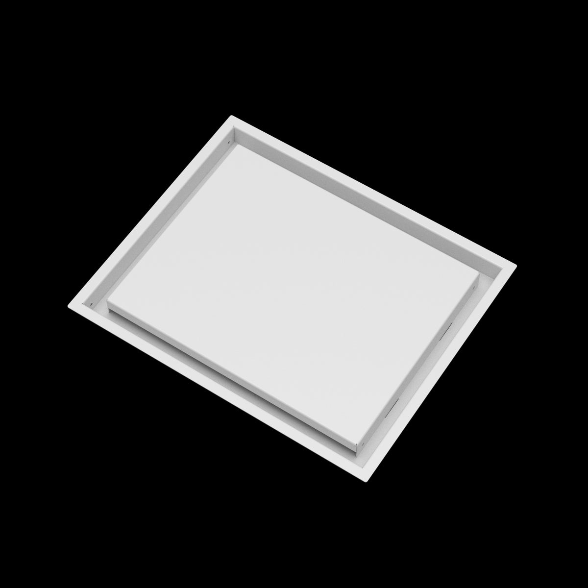 13x16 wall vent cover, angled view