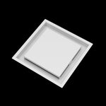 10x10 ceiling vent cover, angled view