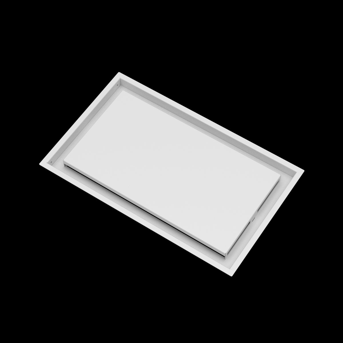 12x20 ceiling vent cover, angled view
