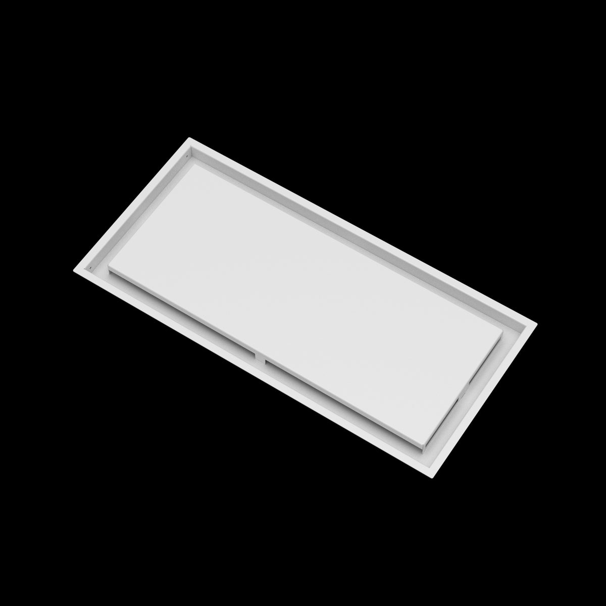 12x26 ceiling vent cover, angled view