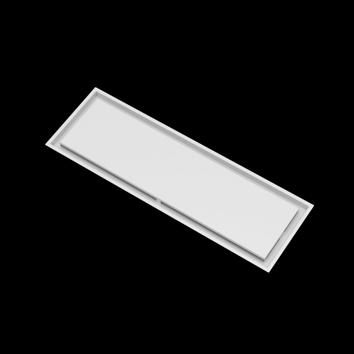 12x38 ceiling vent cover, angled view