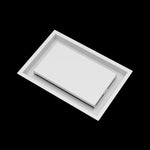 8x12 ceiling vent cover, angled view