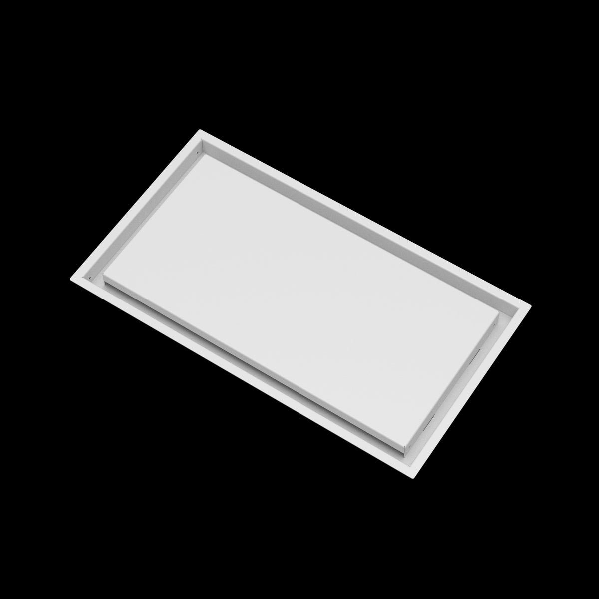 12x22 wall vent cover, angled view
