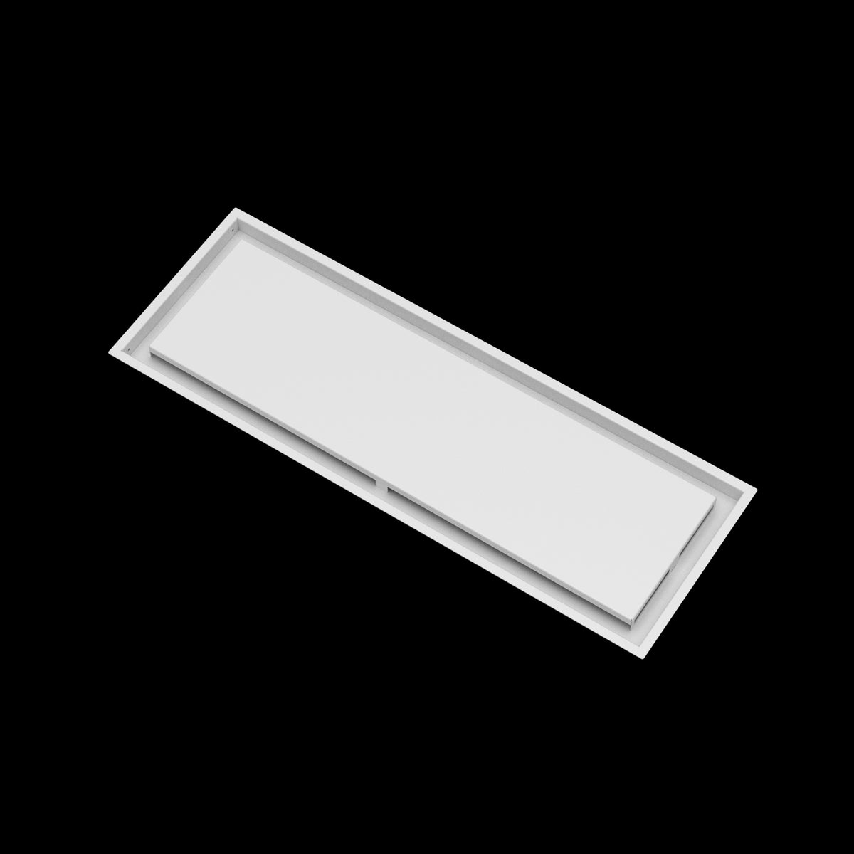 11x33 ceiling vent cover, angled view
