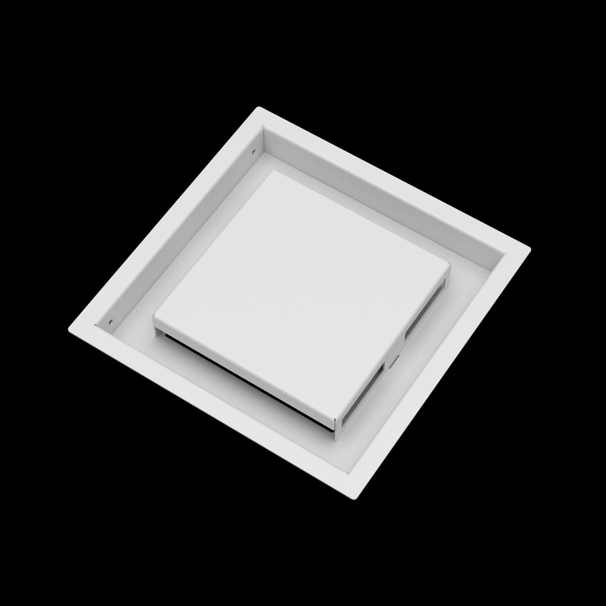 8x8 ceiling vent cover, angled view