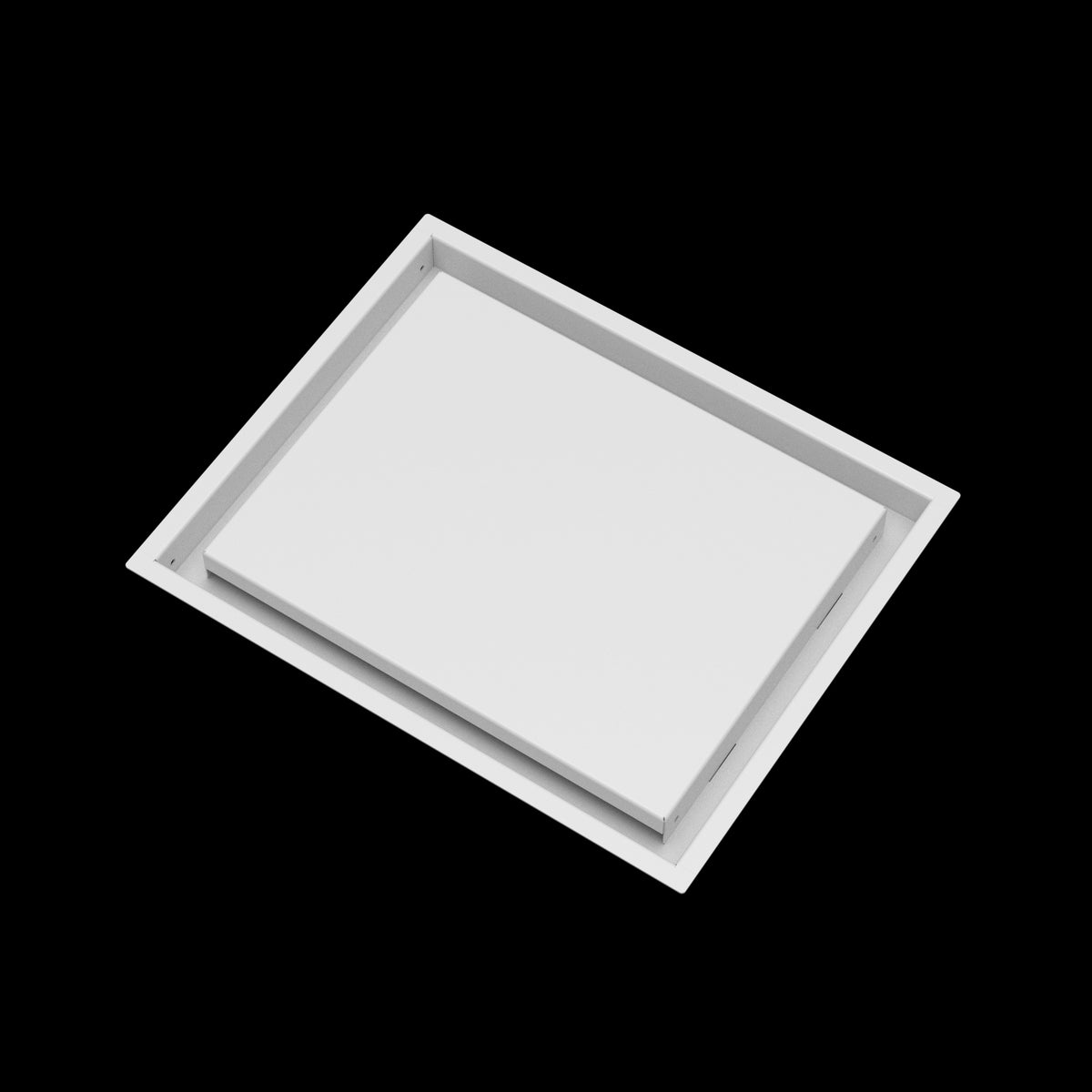 12x15 wall vent cover, angled view